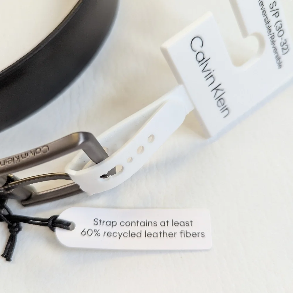 BNWT Calvin Klein Men's Reversible Belt Black Brown Size Small